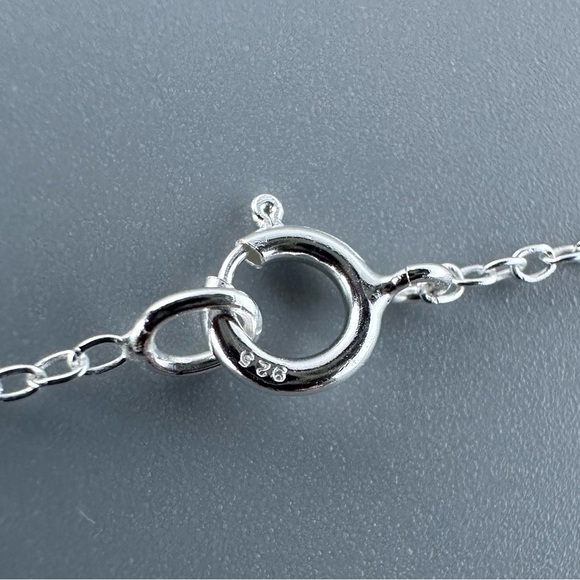 Sterling Silver Round Tree of Life Pendant Necklace - Picture 4 of 7